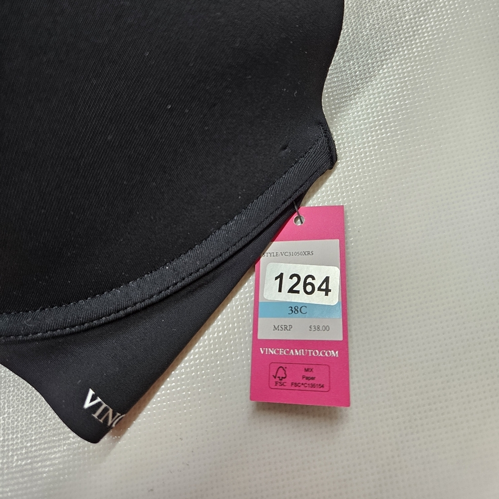 Vince Camuto Black Women's Bra 38C - Picture 4 of 10